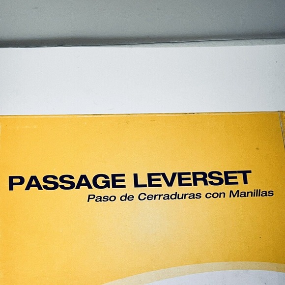 Legend 809125 Wave Style Lever Handle Passage right or left Leverset Grade3 READ - Picture 7 of 9